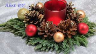 Dekoration zu weihnachen
Teelichthalter selbst basteln